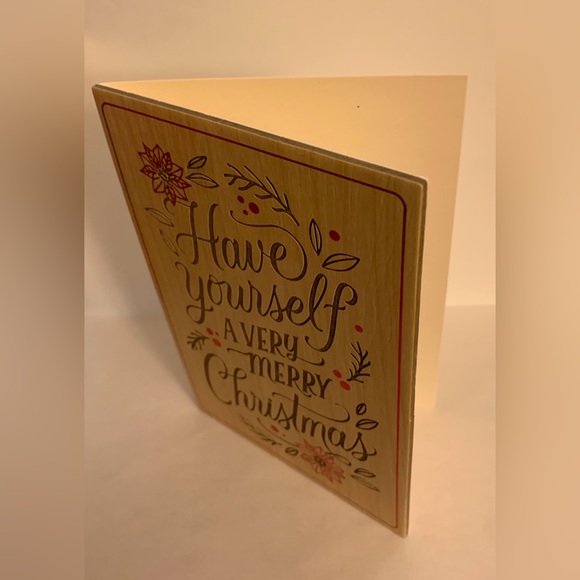 ⭐️BOGO // Wood Christmas Card (for anyone) - Picture 4 of 14
